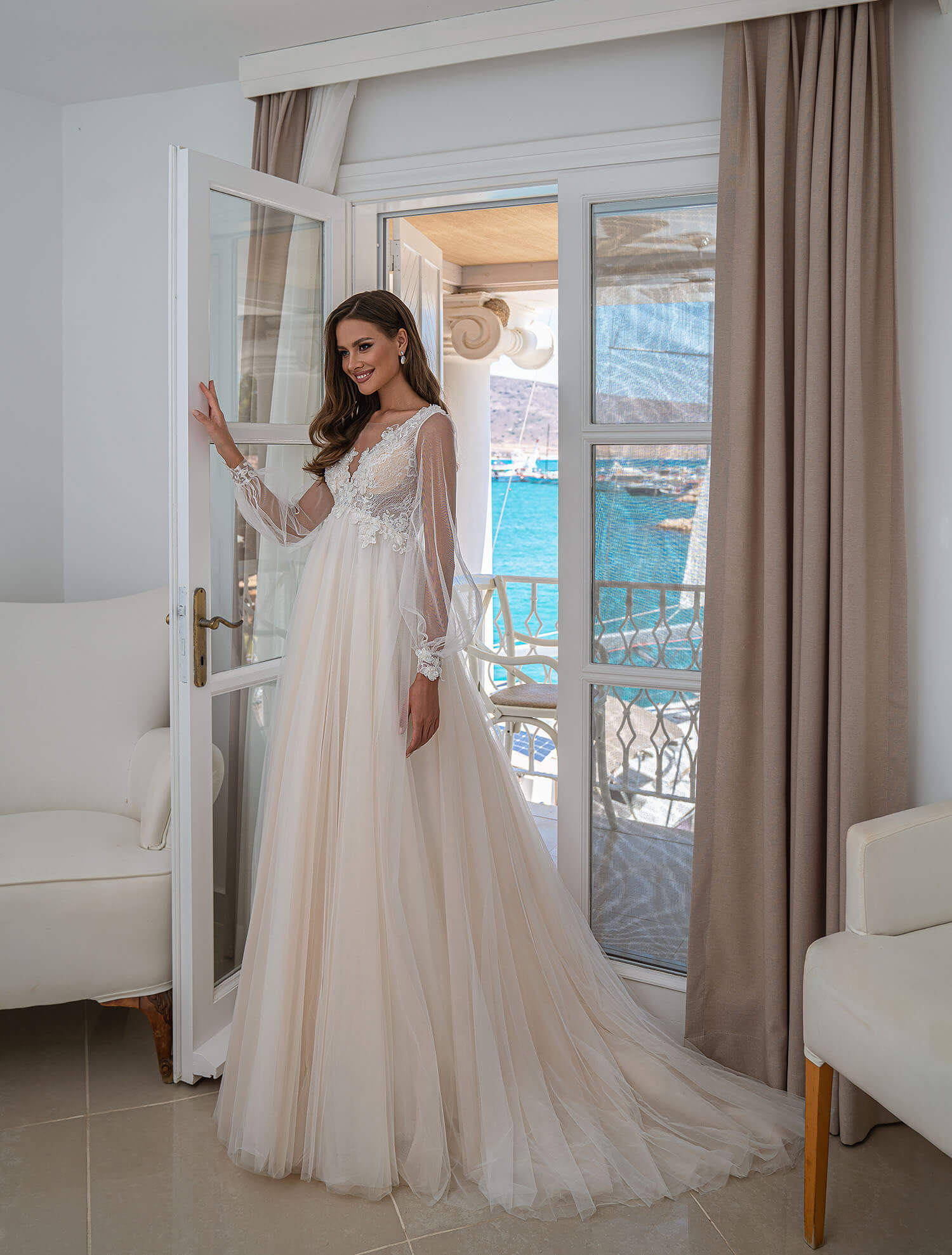 Пляжное свадебное платье «Сельма»