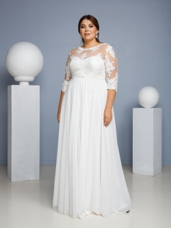 Октябрина - свадебное платье