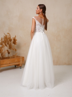 Физалия - свадебное платье