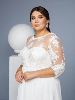 Октябрина - свадебное платье