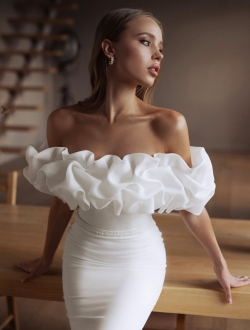 Шанель - свадебное платье