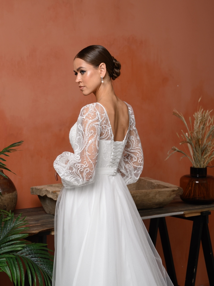 Лайма - свадебное платье